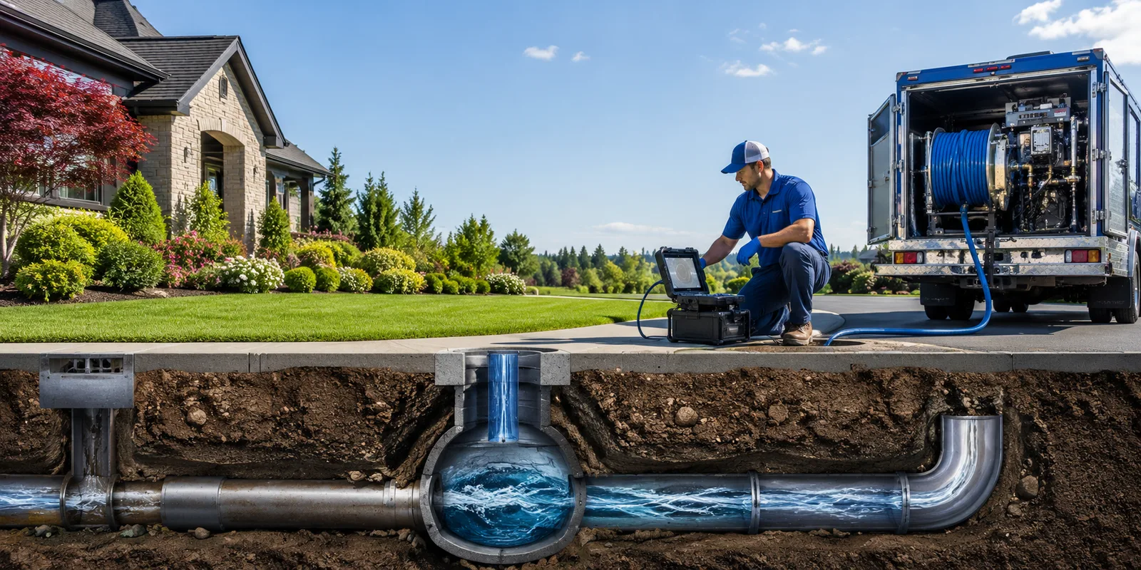 Drainage restoration information for Walkerville, MI